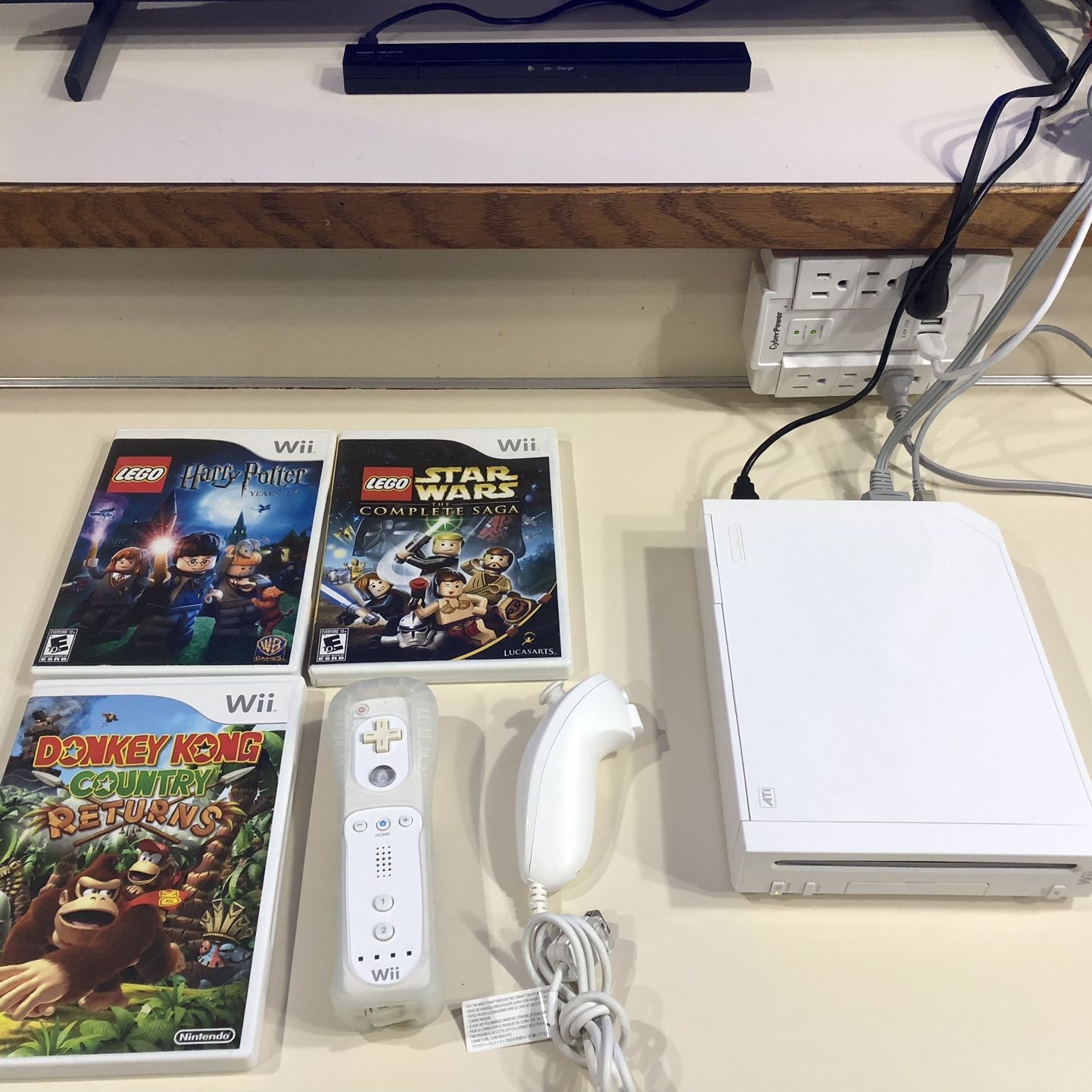Nintendo Wii With 3 Games $85 for Sale in Puyallup, WA - OfferUp