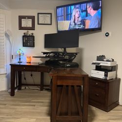 Office Desk Without Standing Vera Standing Addition In Picture Unless You Want To Add To Purchase 