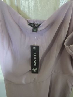 As U wish mini dress