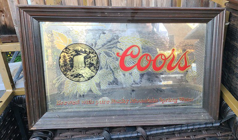 Coors Beer Sign