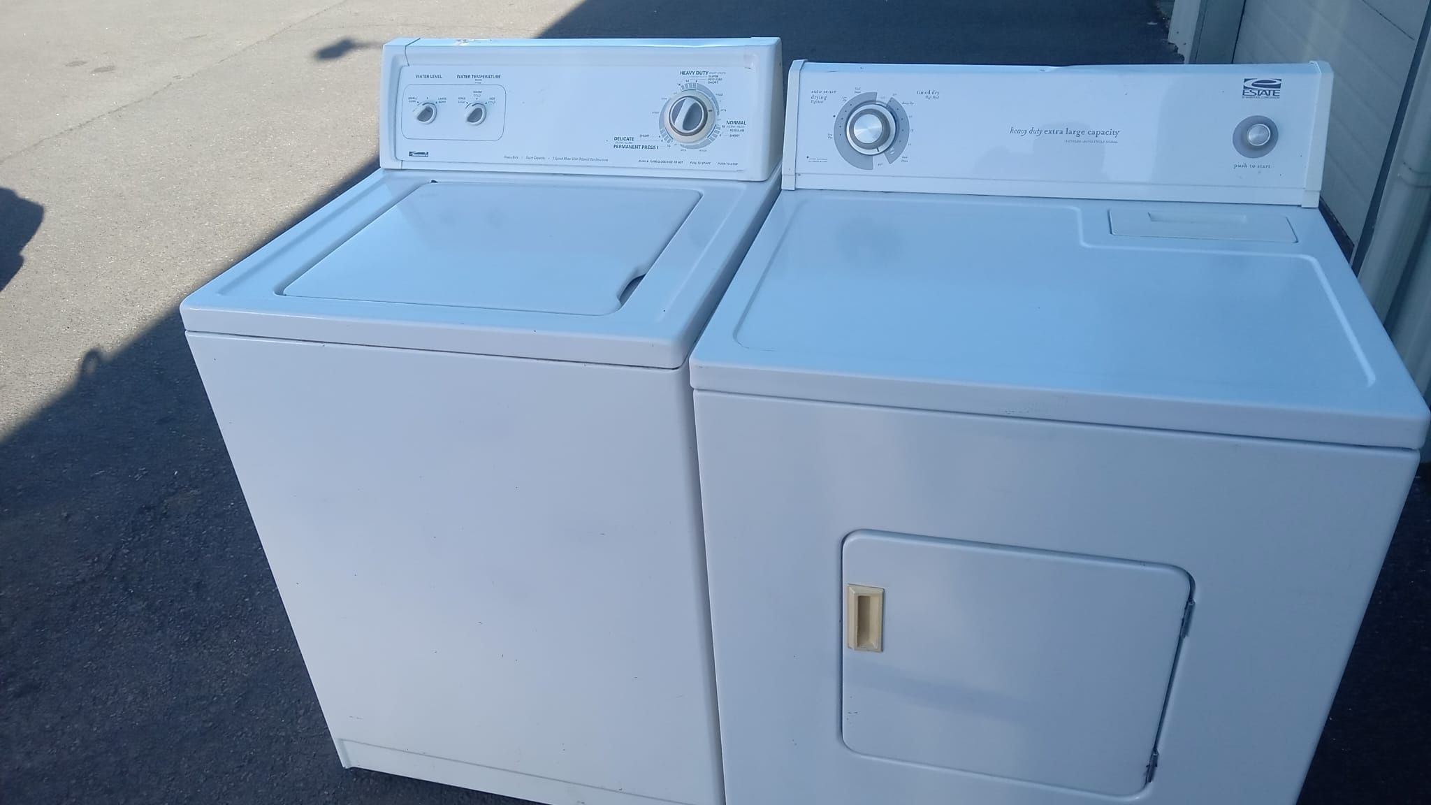 Washer And Dryer Set