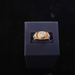 Men's Ring - Yellow Gold 14k (.585) 6.9 grams Size 9