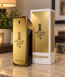 Rabanne 1 Million Eau de Toilette for Men | 100ml / 3.4 FL OZ | Iconic Designer Cologne | SEALED | Luxury Fragrance