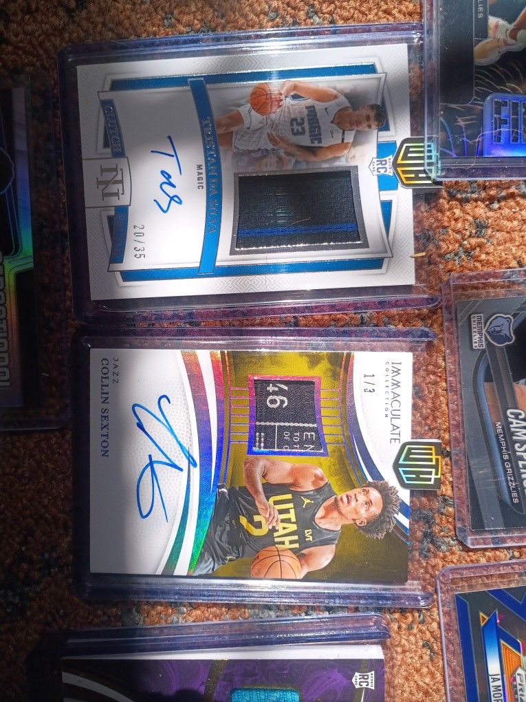 Collectors Basketball Trading Cards