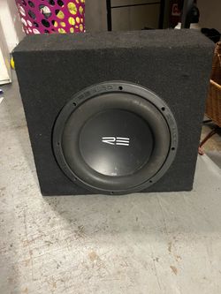 RE. 10 subwoofer