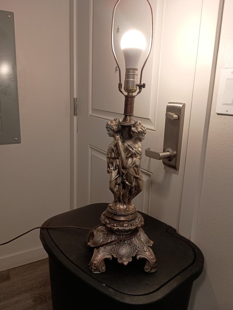 Vintage Lamp Brass