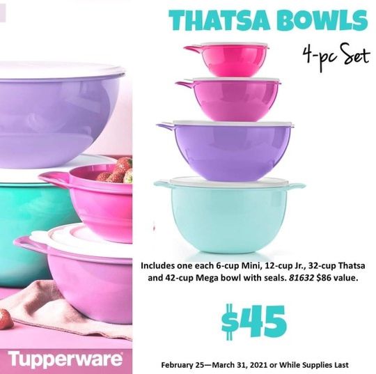 Tupperware Thatsa Bowls for Sale in San Antonio, TX - OfferUp