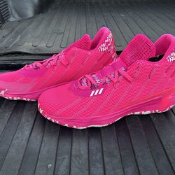 Adidas Dame 7 I Am My Own Fan Team Shock Pink ART FY9359 SZ 17