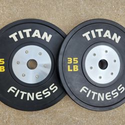 Titan Fitness Elite Competition Weight Plates