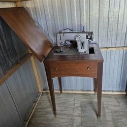 RARE 1960s Vintage KENMORE Sewing Machine with Table