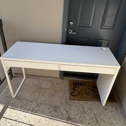 IKEA Desk with Dimensions Listed