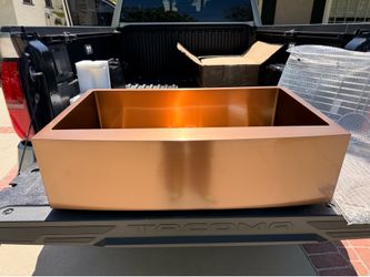 Copper Finish Kitchen sink