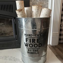 $20  Wood Bucket With The Wood 