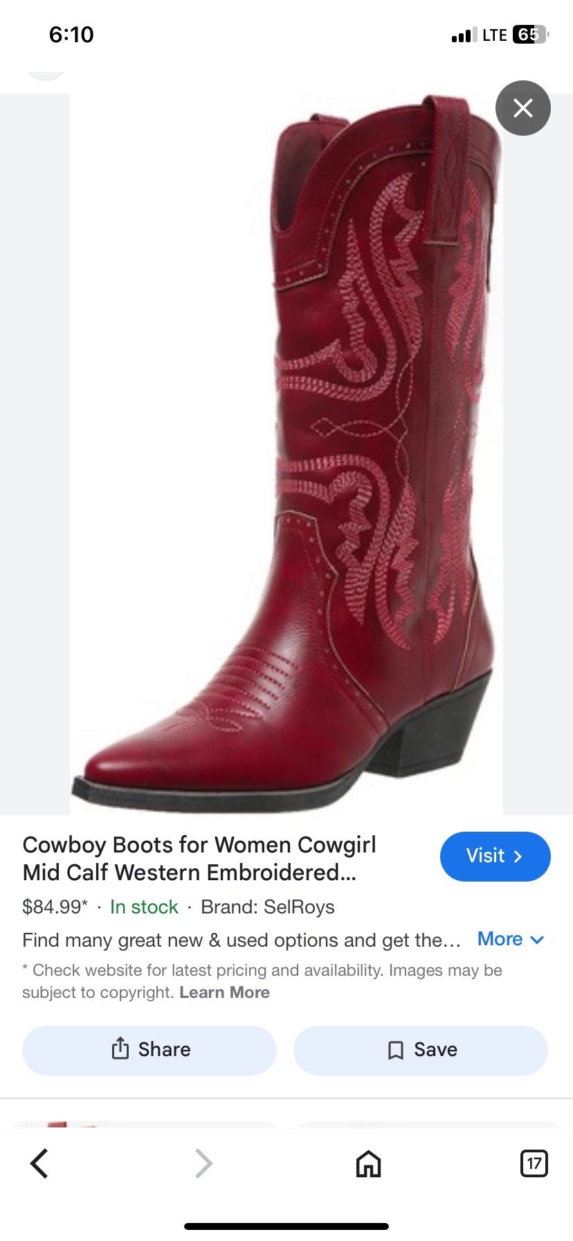 Cowboy boots woman’s