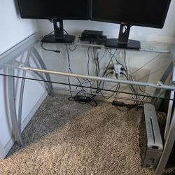 Glass Computer Desk