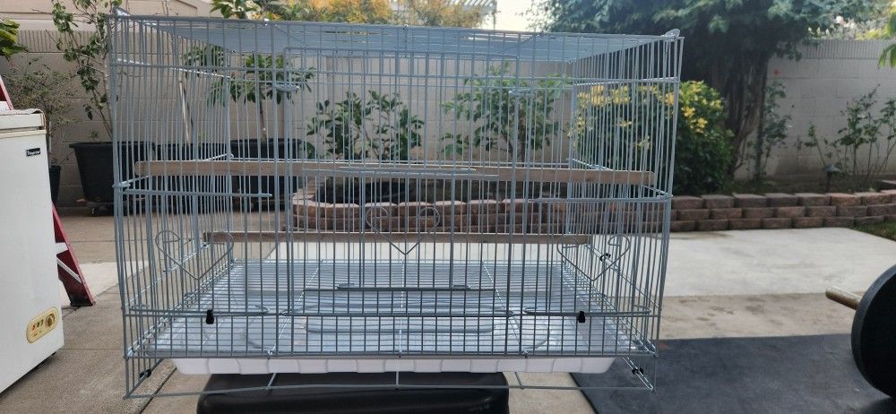 White Bird Cage
