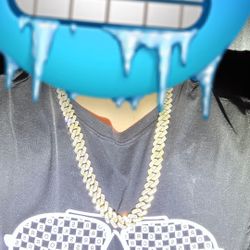 Gold Iced Out Chain