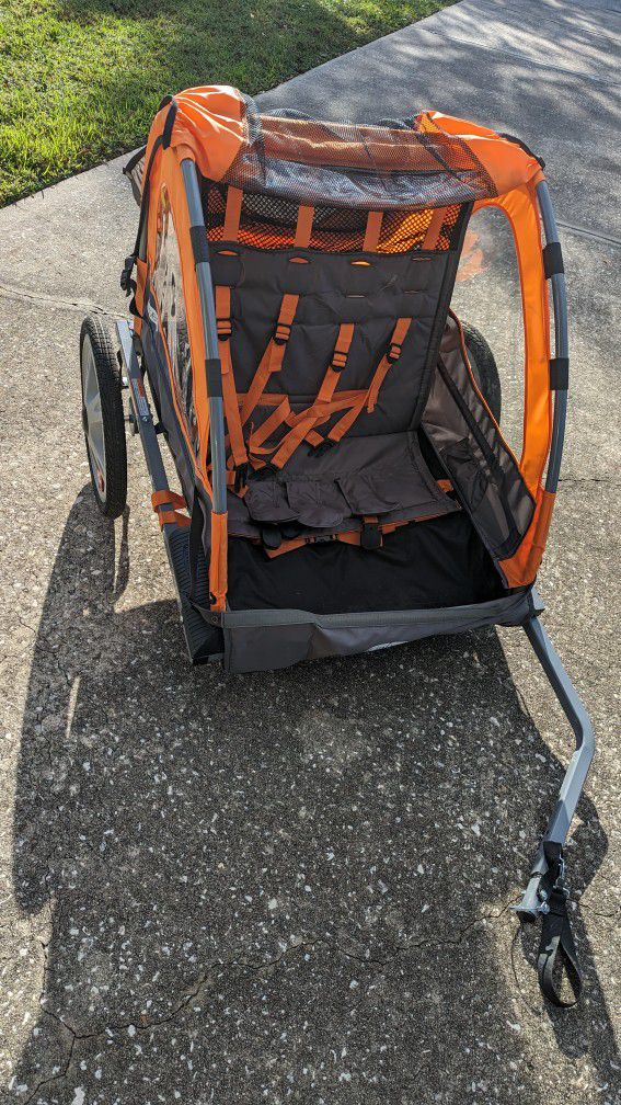 InStep Double Wide Bike Trailer For Kids