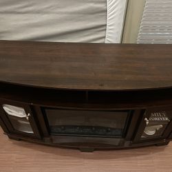 Tv Stand/ Electric Fire Place 