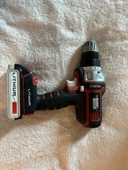 Drill with battery