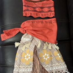 Kids Moana Costume Size 4
