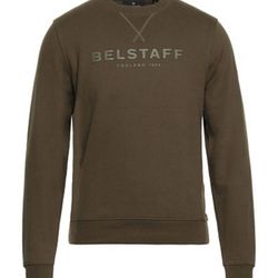 Belstaff England 1924 Logo Sweatshirt Size M Salvia Salvia 