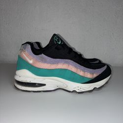 Nike Air Max 95 “Have A Nike Day” Boys 5 Womens 6.5 Athletic Black Running Shoes