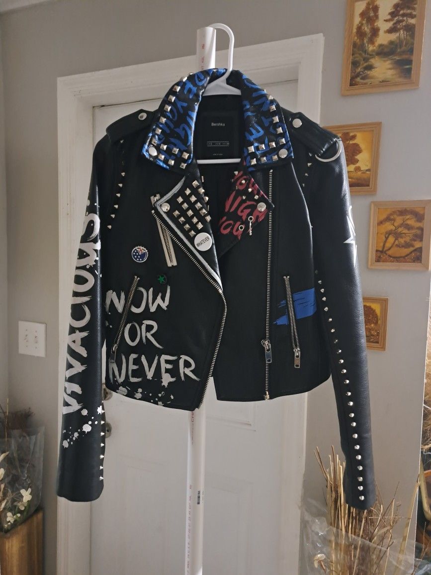 Michael KORRS STUDDED LEATHER JACKET for Sale in Pembroke Pines, FL -  OfferUp