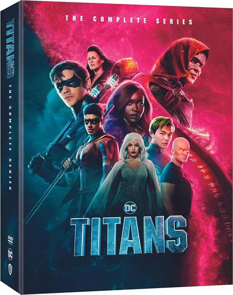 Titans: The Complete Series (DVD, 2023) - DC Superhero Action!