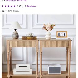 Two End Tables 