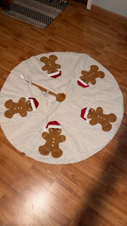 Christmas Tree Gingerbread Skirt