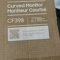 Monitor Curvo De 27” Nuevo