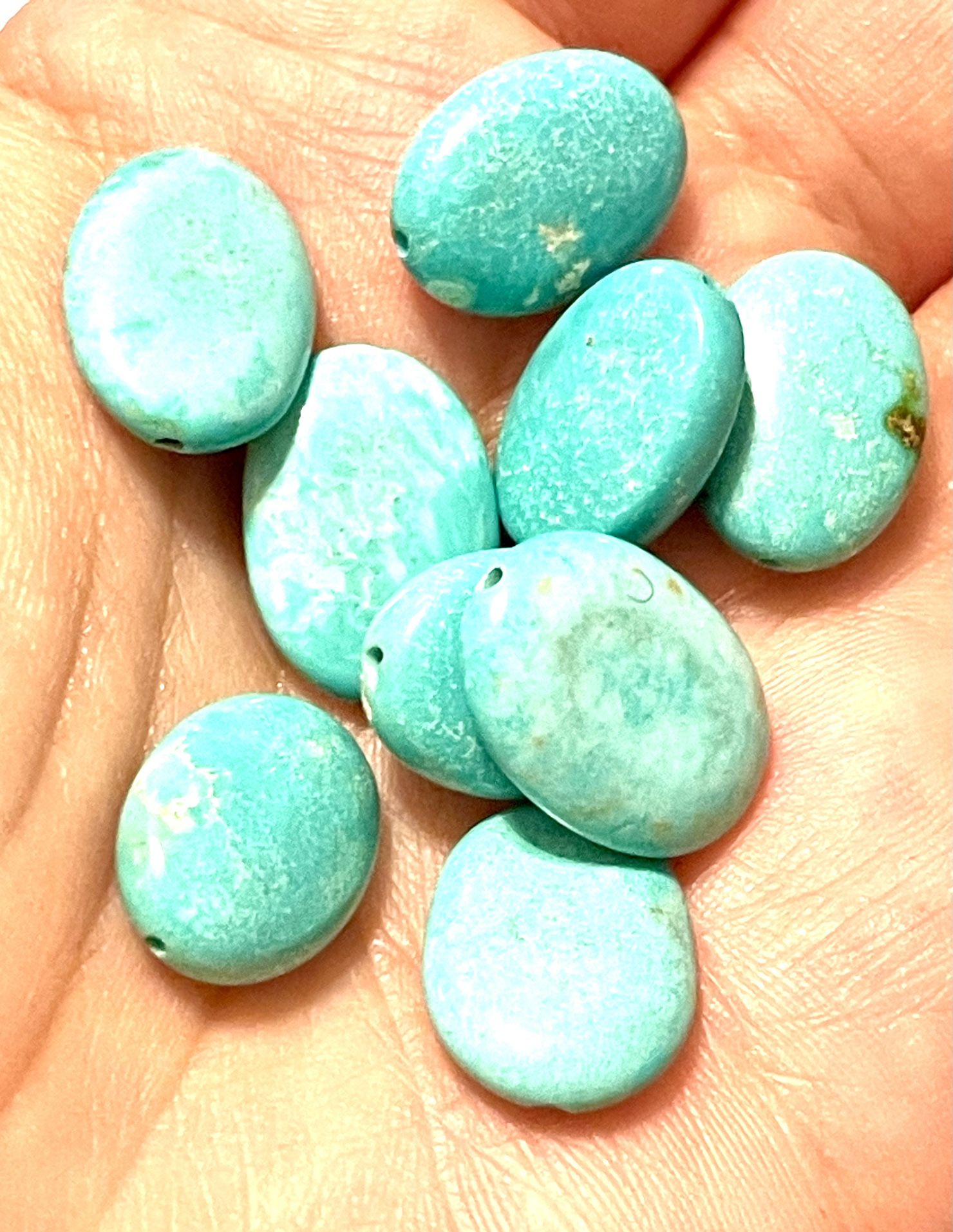 Lot Of 15x17mm Turquoise Beads
