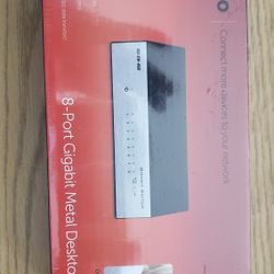 New And Never Use, Dlinkgo 8 Port Gigabit Metal Desktop Switch