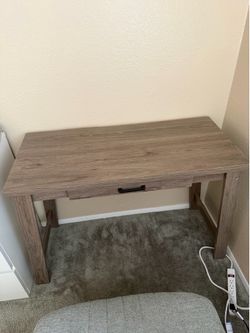 Wooden desk - used