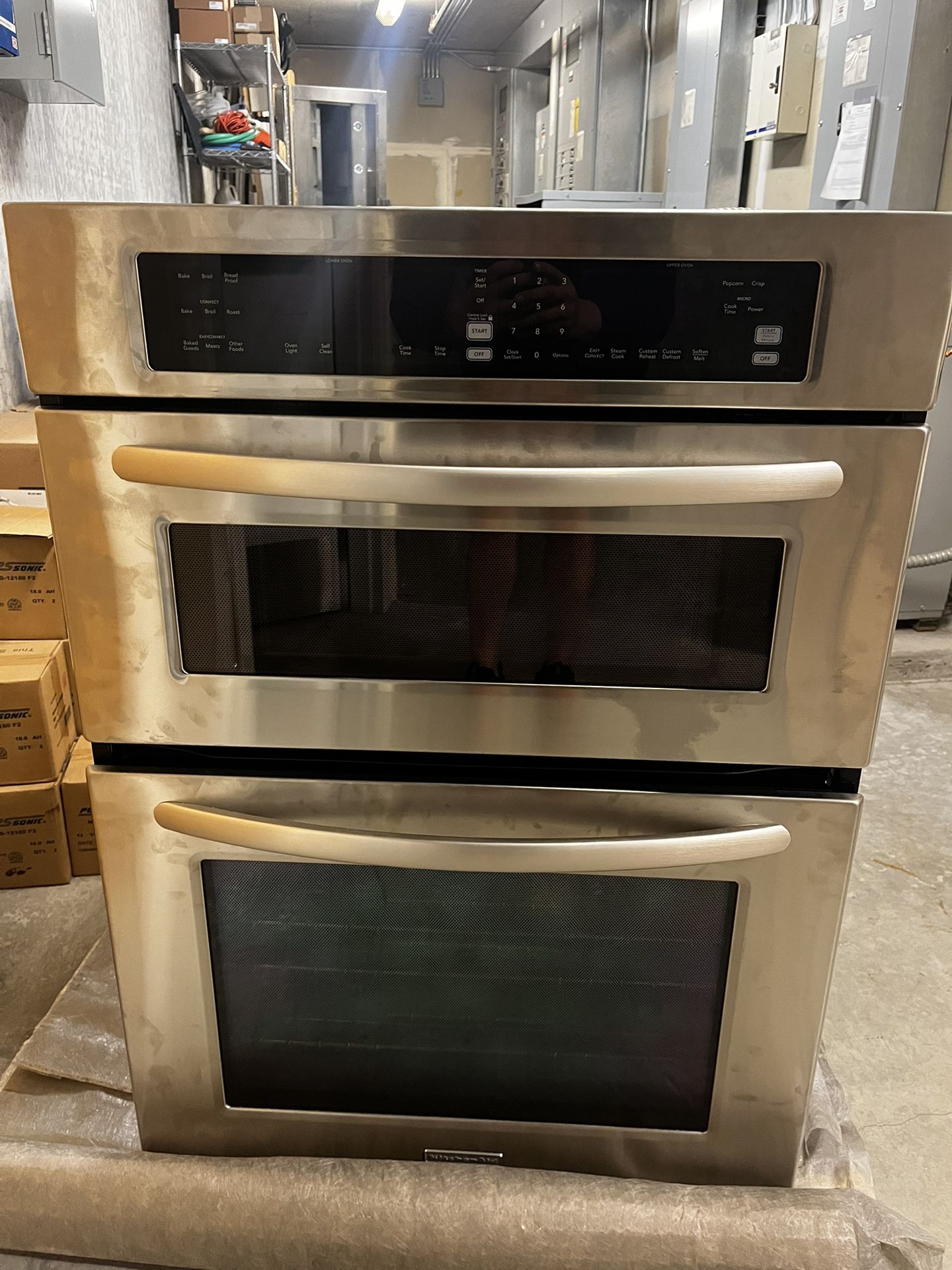 Double Wall Oven / Microwave 