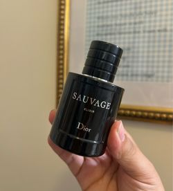 Sauvage Elixer Men used cologne