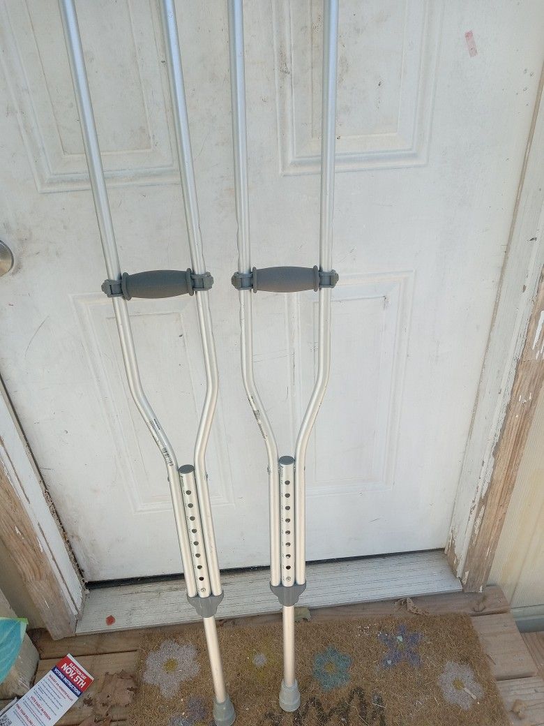 Crutches 3 Sets $10 Ea.