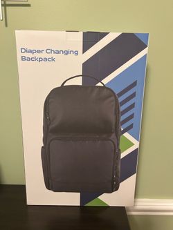 Diaper Bag Backpack with Portable Changing Pad, USB Charging Port, Waterproof