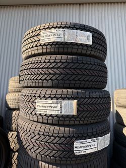 235/65/17 Bridgestone Weather Peak Tires