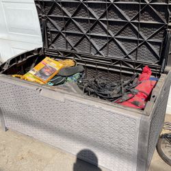 Camping Gear With Storage Bin 