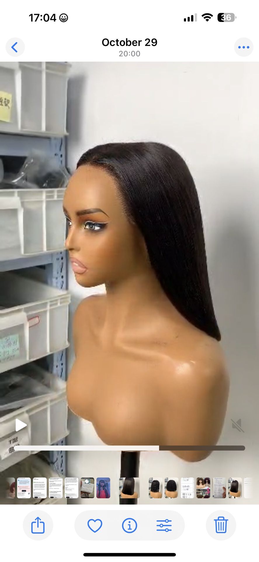 12 Inches Glueless 9*6