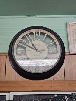Main Street Station Decorative Wall Clock