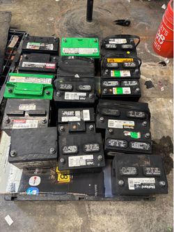 Car batteries