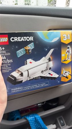 Legos creator space shuttle 3 in 1