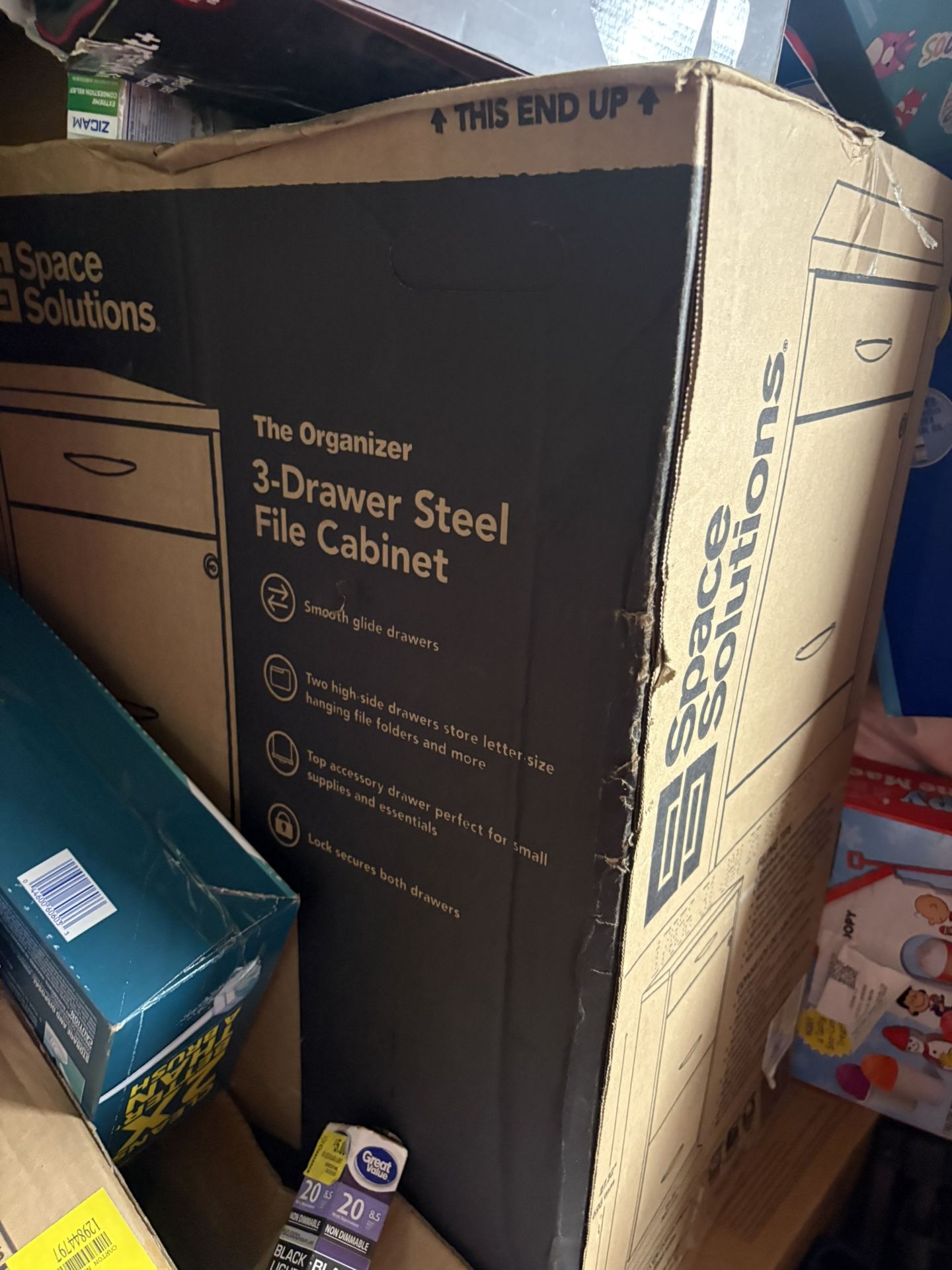 3 Drawer Steel File Cabinet