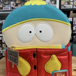 Loungefly South Park Cartman Puffer Mini Cosplay Backpack Animation Cartoons Bag