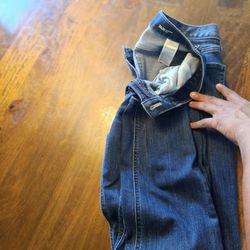 Washed Blue Lux Traveler Jeans Banana Republic