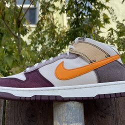 Nike Dunk Mid 'Plum Coconut Milk' Size 11 DS