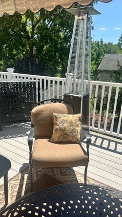 Home Depot chair and table set